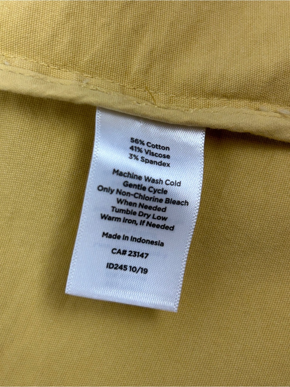Talbots Stretch Canvas Button Front Lightweight Chore Jacket w/ Drawstring Waist - Picture 11 of 11